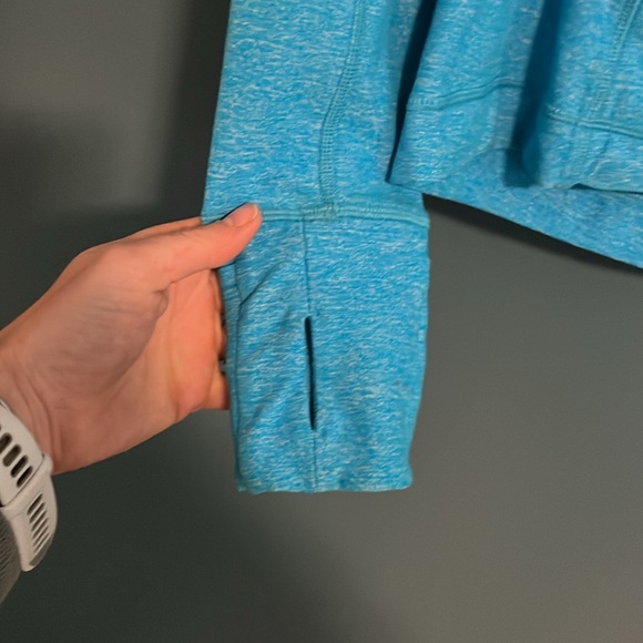 Lululemon quarter zip rulu running top - size 10 - Picture 3 of 6